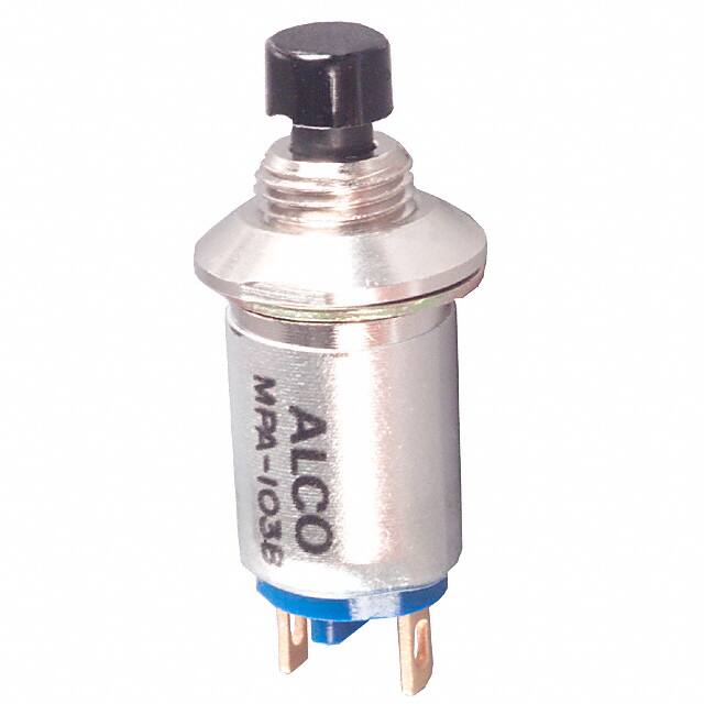 MPA103B04 SWITCH PUSH SPST-NC 3A 125V