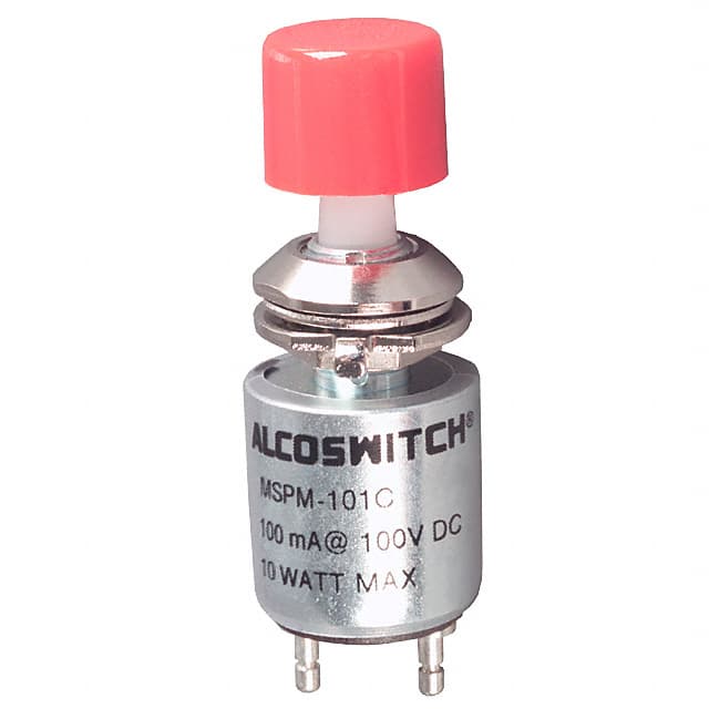 MSPM101C2 SWITCH PUSHBUTTON SPST-NO 100MA