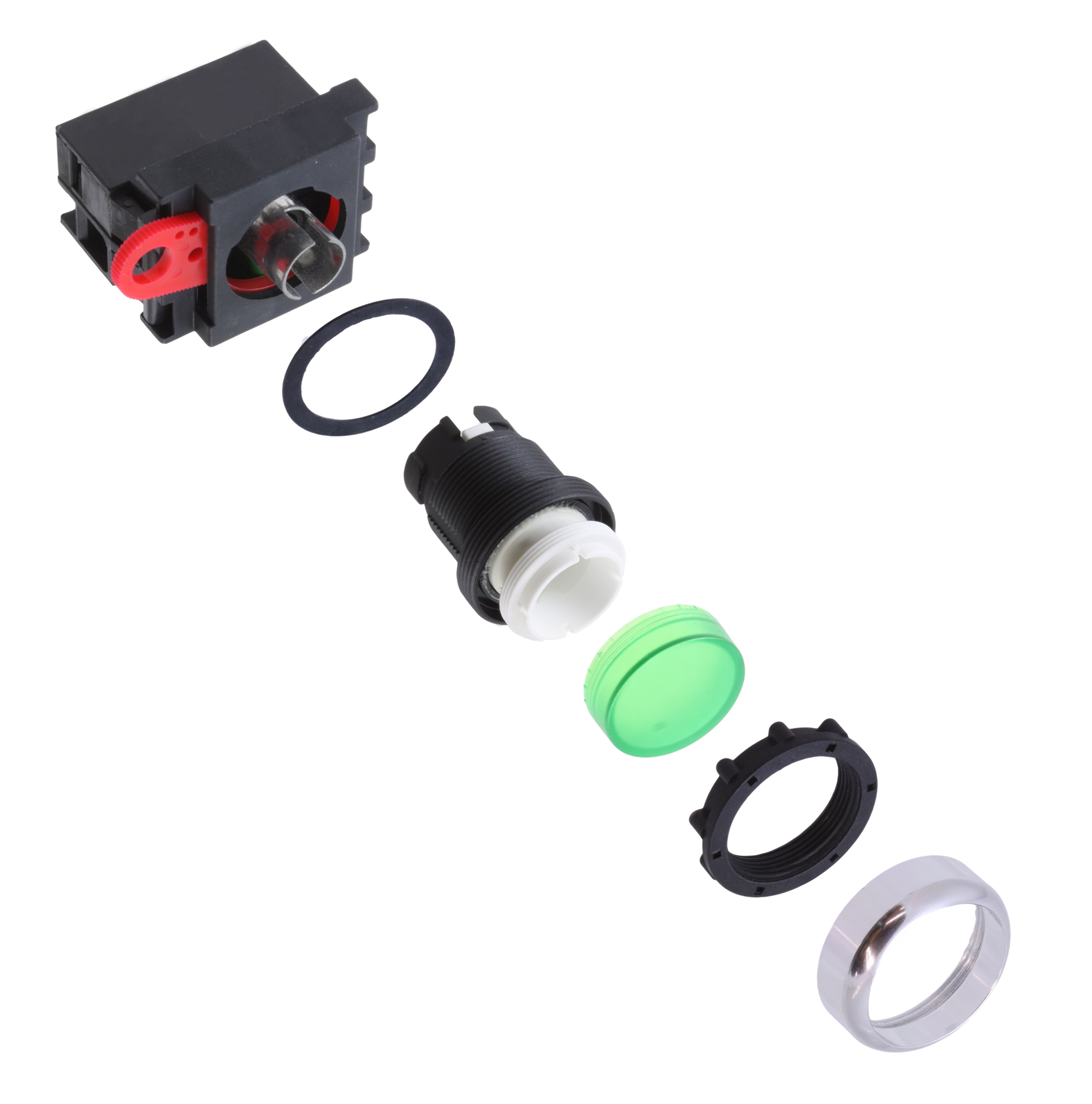 A22RL-TG-24A-10M SWITCH PUSH SPST-NO 10A 120V
