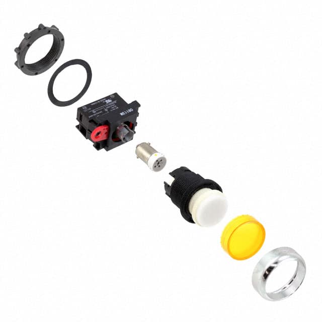 A22RL-TY-24A-10M SWITCH PUSH SPST-NO 10A 120V