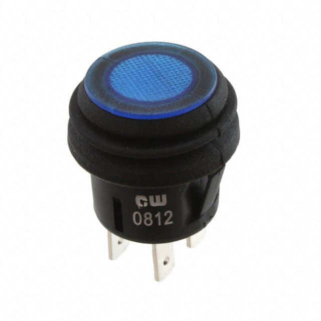 GPB527A2L02BU1 SWITCH PUSH DPST-NO 10A 125V