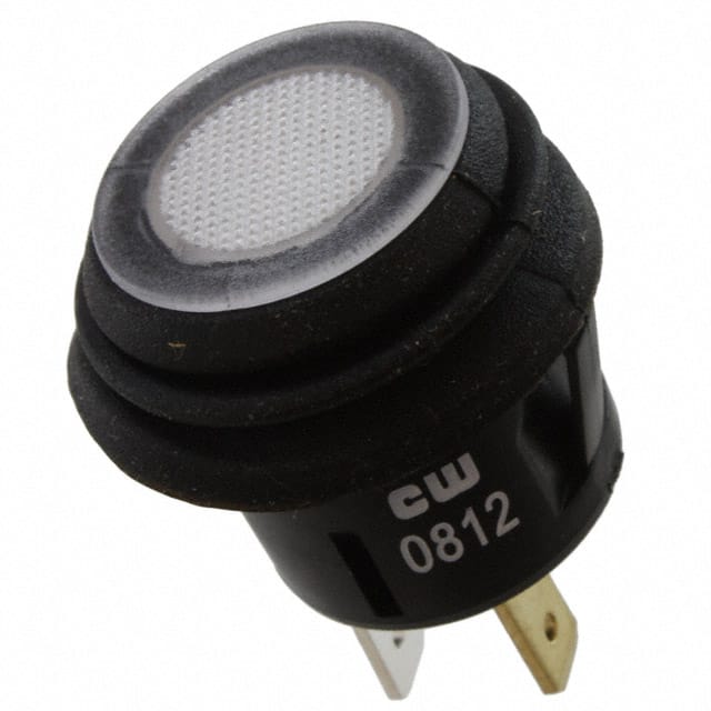 GPB527C2B02BW1 SWITCH PUSH SPST-NO 10A 125V