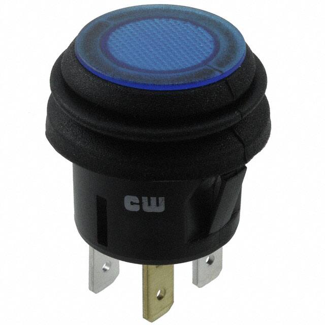 GPB527D2L02BU1 SWITCH PUSHBUTTON SPST 10A 125V