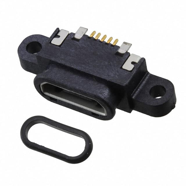690-W05-290-483 CONN RCPT USB1.0 MICRO B SMD R/A