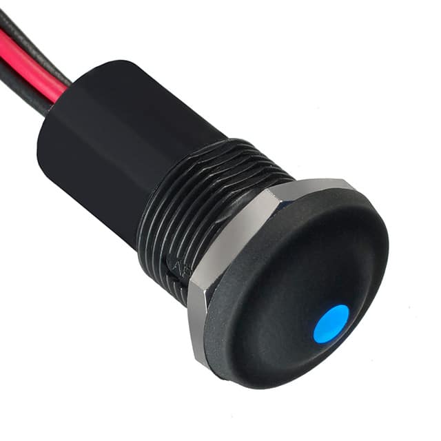 IXR3W02BRXCD IP67 SEALED BLACK ROUNDPUSHBUTTO