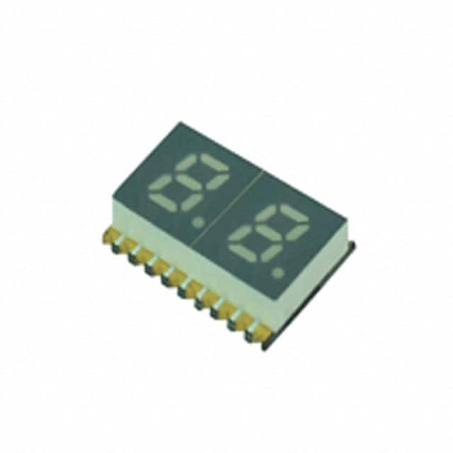 QBDS200AG DISP 7SEG 0.2" DBL YLW-GRN 20SMD
