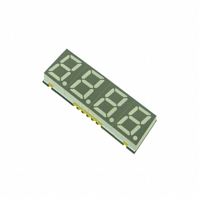 QBQS560AG DISP 7SEG 0.56" QUAD Y-G 12SMD