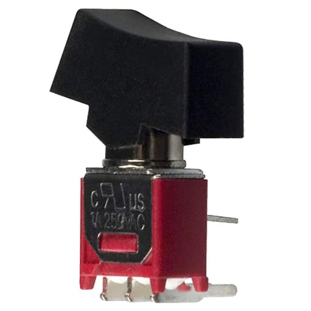 400MSP1R6BLKM6QE SWITCH ROCKER SPDT 3A 120V