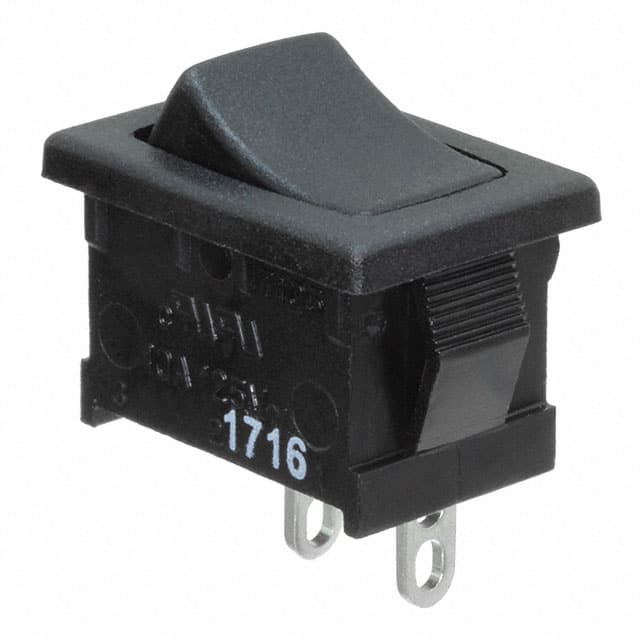 RA12131185 SWITCH ROCKER SPST 10A 125V