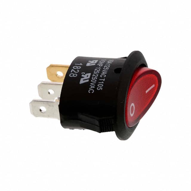 RE111C1021-116 SWITCH ROCKER SPST 16A 125V