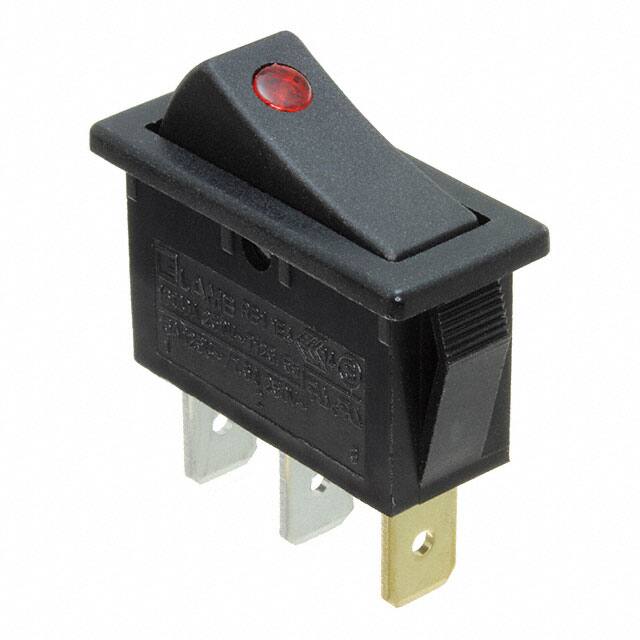 RB141C1100-214 SWITCH ROCKER SPST 15A 125V