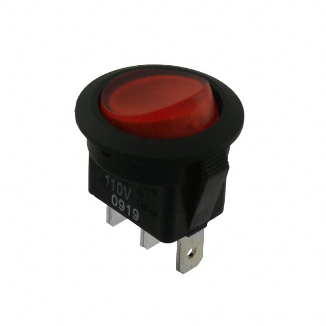 RR111C1000-116 SWITCH ROCKER SPST 16A 125V