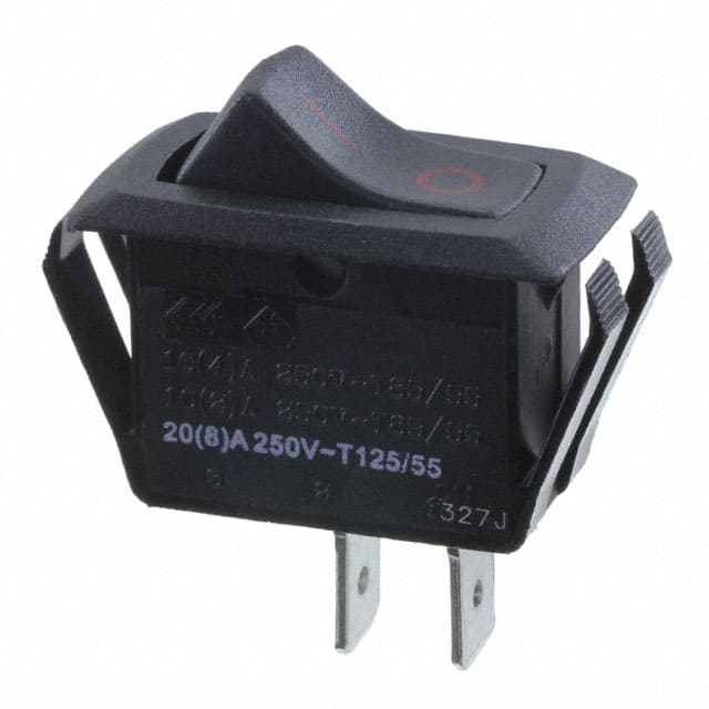 RSC241D1A81 SWITCH ROCKER SPST 20A 125V