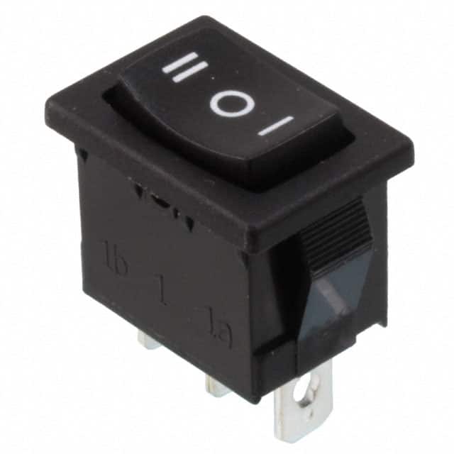 R1966HBLKBLKBF SWITCH ROCKER SPDT 15A 125V