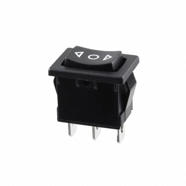 R1966IBLKBLKHF SWITCH ROCKER SPDT 15A 125V