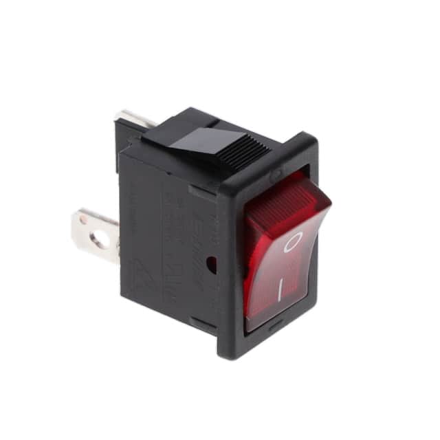 R1973ABLKRILFF4 SWITCH ROCKER SPST 9A 125V