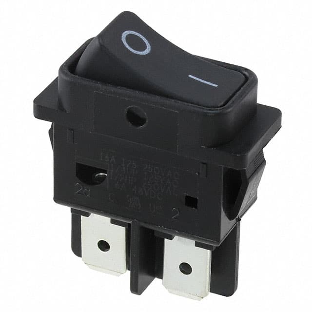 DF62J12S215PQA SWITCH ROCKER DPST 16A 125V