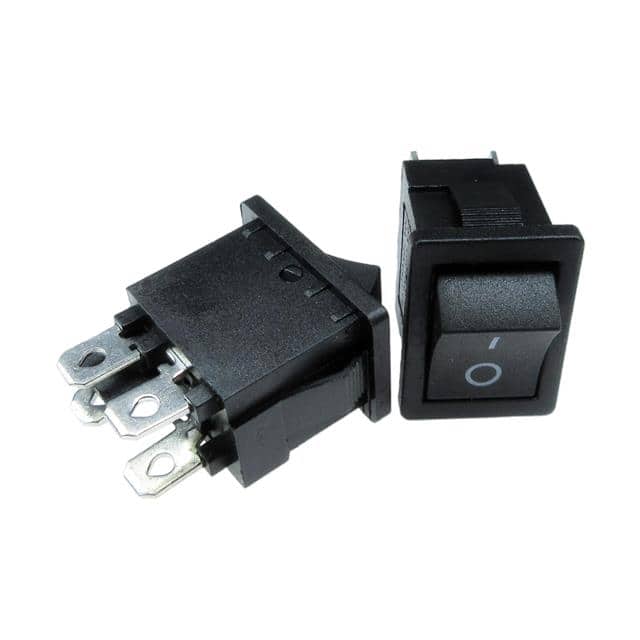 SW-R2-3A-F-1-4 MINIATURE ROCKER SWITCH, PANEL M