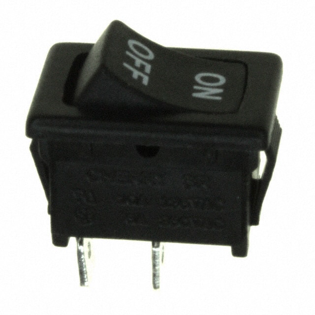 SRB22A2DBBNN SWITCH ROCKER SPST 10A 125V