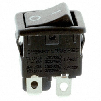 LRA22H2FBBNN SWITCH ROCKER SPST 10A 125V