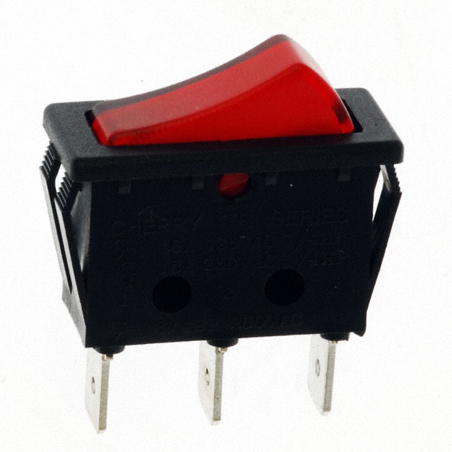 TRG22F2BBRLN SWITCH ROCKER SPST 16A 125V