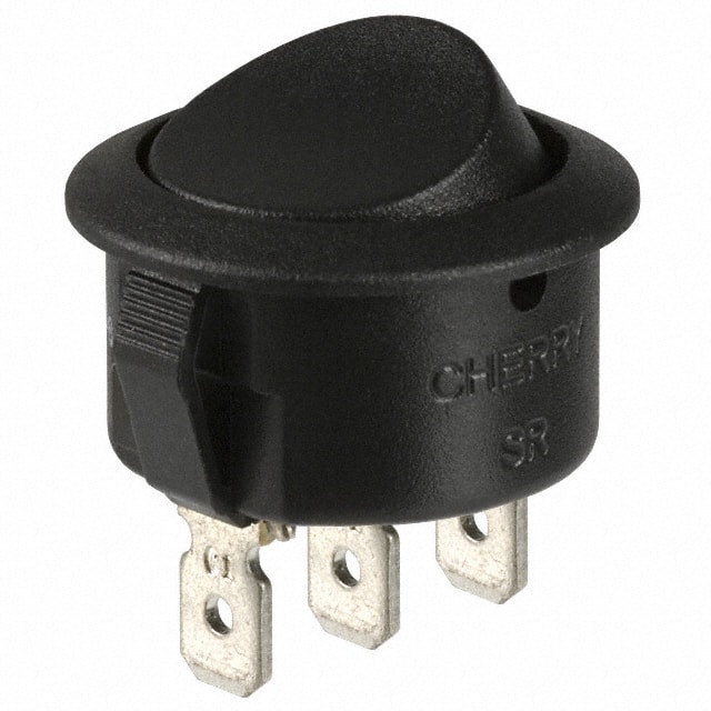 SRJ23A3BBBNN SWITCH ROCKER SPDT 20A 125V