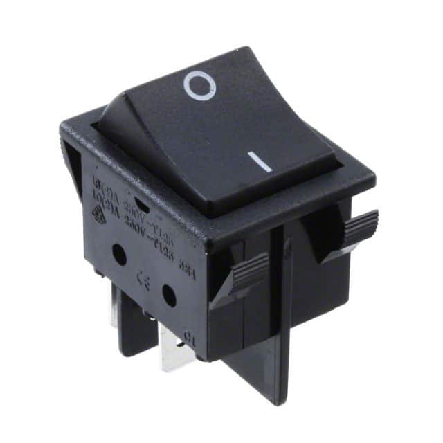 WRG32F2FBBNN SWITCH ROCKER DPST 16A 125V