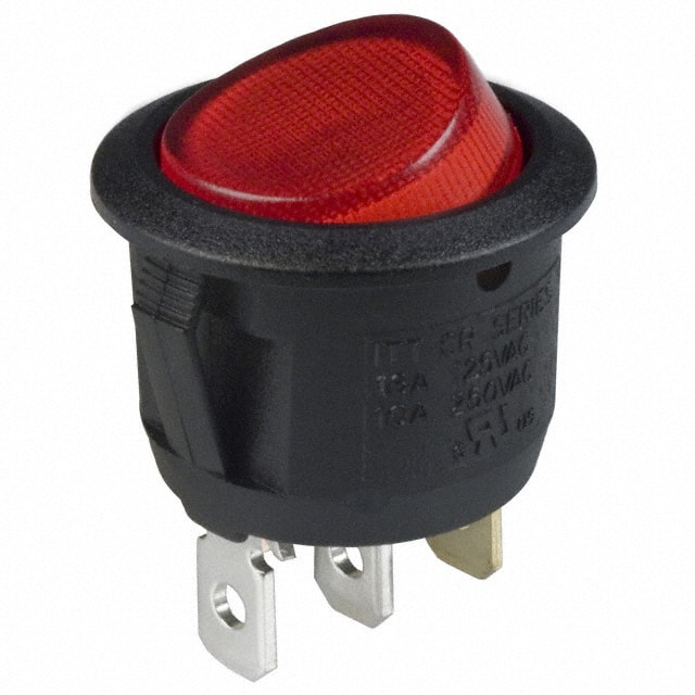 CR102J3RS215QF8 SWITCH ROCKER SPST 16A 125V