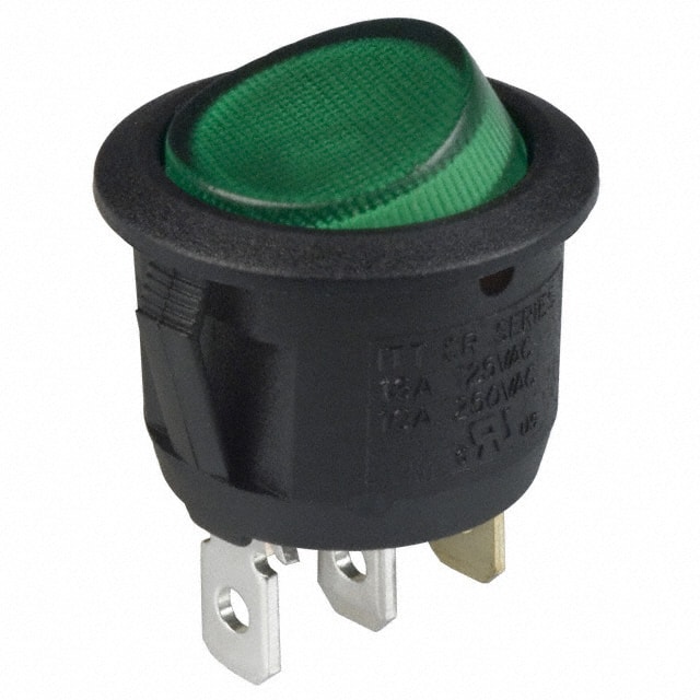 CR102J3GS215QF8 SWITCH ROCKER SPST 16A 125V