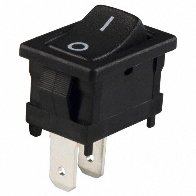 D102J12S215PQA SWITCH ROCKER SPST 4A 125V