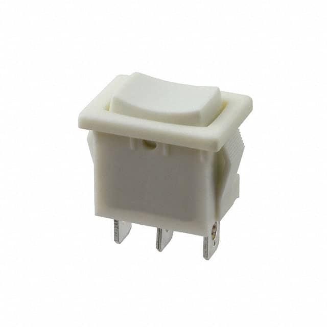 R1966DWHTWHTES SWITCH ROCKER SPDT 15A 125V
