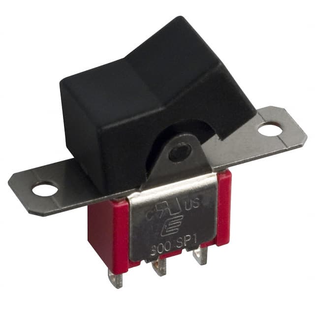 300SP3R1BLKM1QE SWITCH ROCKER SPDT 5A 120V