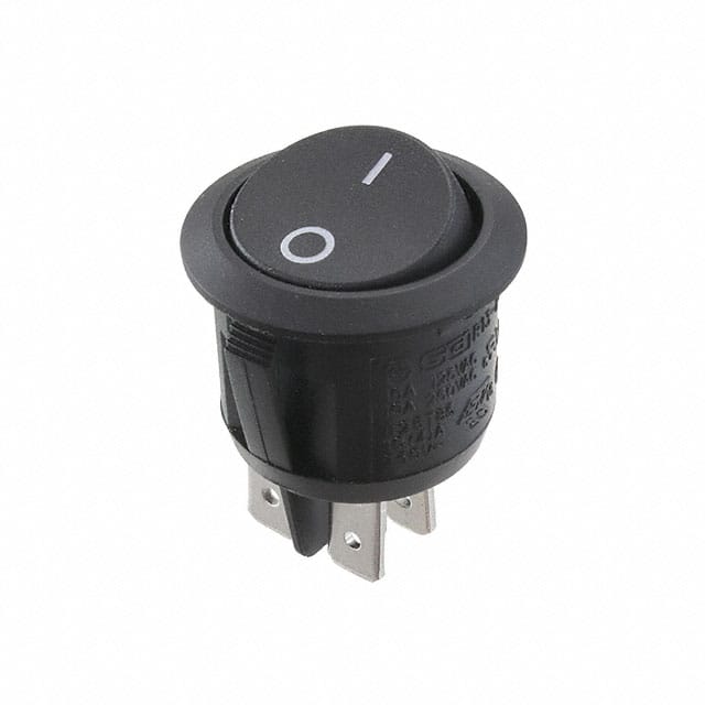 R13244AAAA SWITCH RND ROCK DP ON-OFF