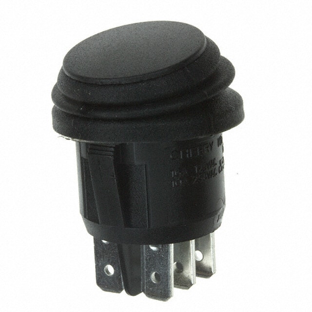 KDH3BNA1BBB SWITCH ROCKER DPDT 16A 125V
