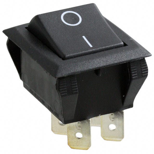 C1350ARBB-602AW SWITCH ROCKER DPST 20A 250V