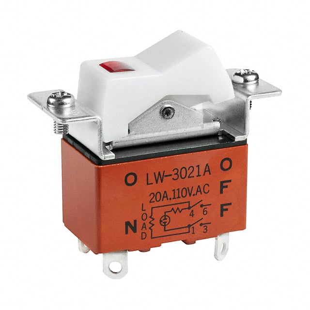 LW3021A SWITCH ROCKER DPST 20A 110V
