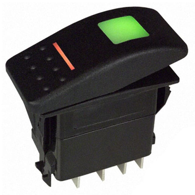 V6D2GHNB-AAC00-000 SWITCH ROCKER SPDT 20A 12V