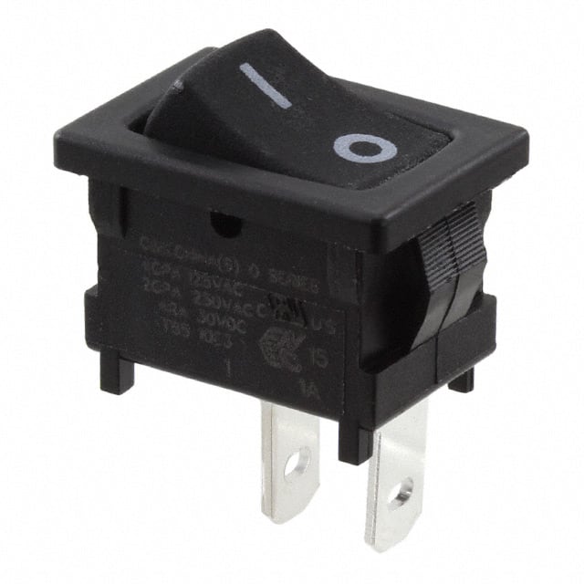 D102J12S217PQA SWITCH ROCKER SPST 4A 125V