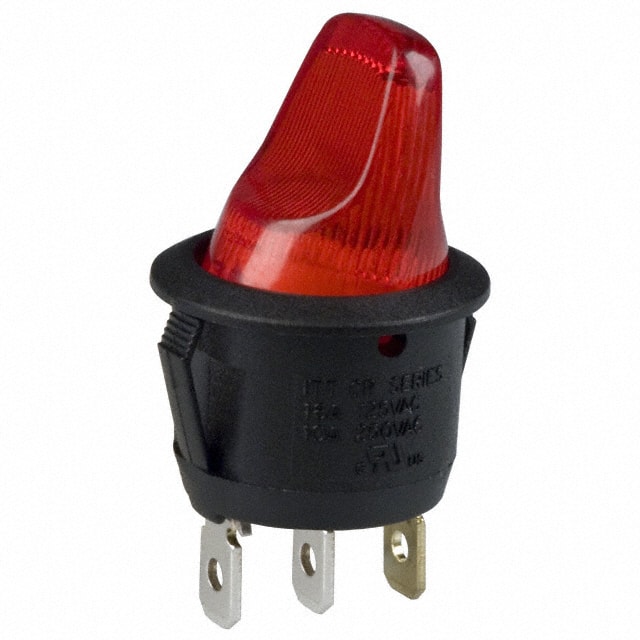 CR102JPRS215QF7 SWITCH ROCKER SPST 10A 125V