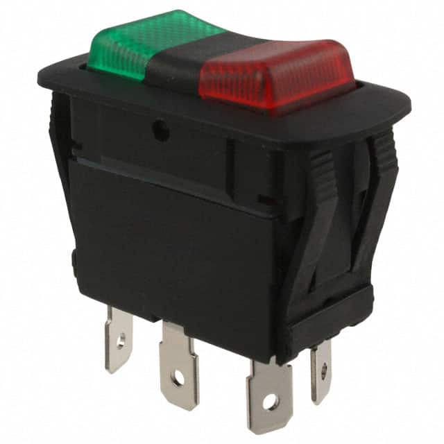 GRB260D501BBRG1 SWITCH ROCKER SPDT 21A 14V
