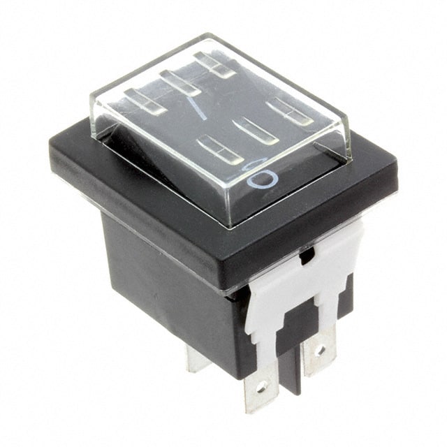 WB24ED1121-ACC-KF05 SWITCH ROCKER DPST-NO 20A 125V