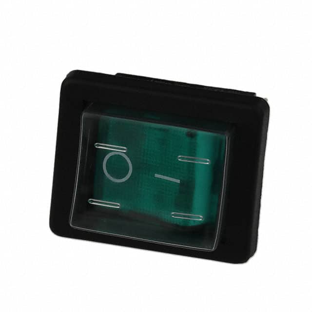 C1353ALGNE SWITCH ROCKER DPST ILLUM