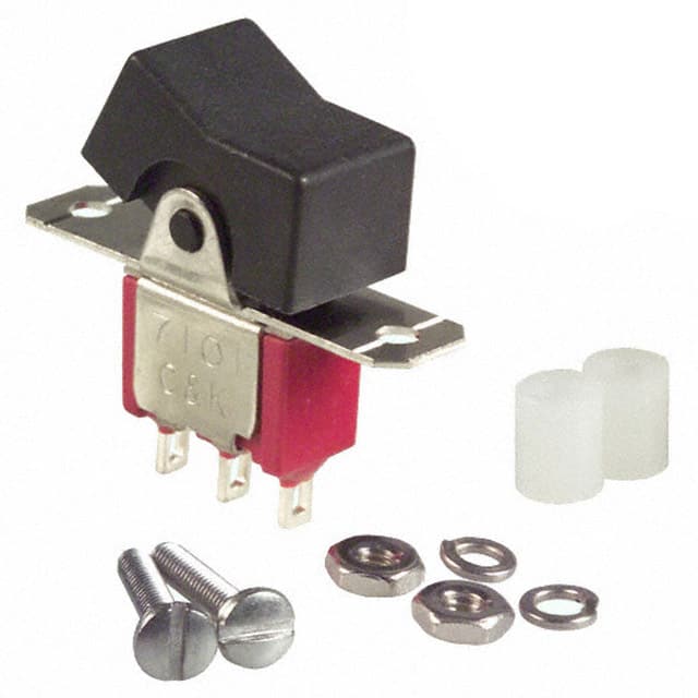 7101J1ZQE2 SWITCH ROCKER SPDT 5A 120V