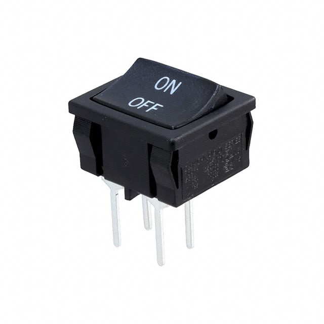 D602J12S206DQA SWITCH ROCKER DPST 10A 125V