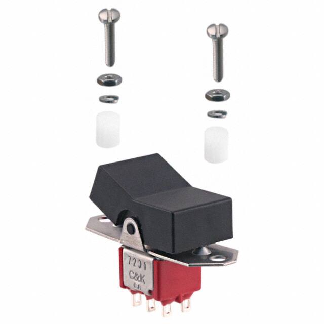 7201J3ZQE2 SWITCH ROCKER DPDT 5A 120V