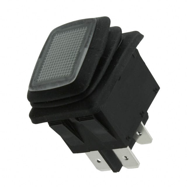 GRB285A8L101GR4 SWITCH ROCKER DPST 20A 125V