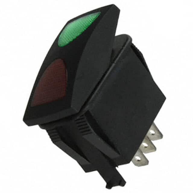 GRB292D301BBRG1 SWITCH ROCKER SPDT 21A 14V