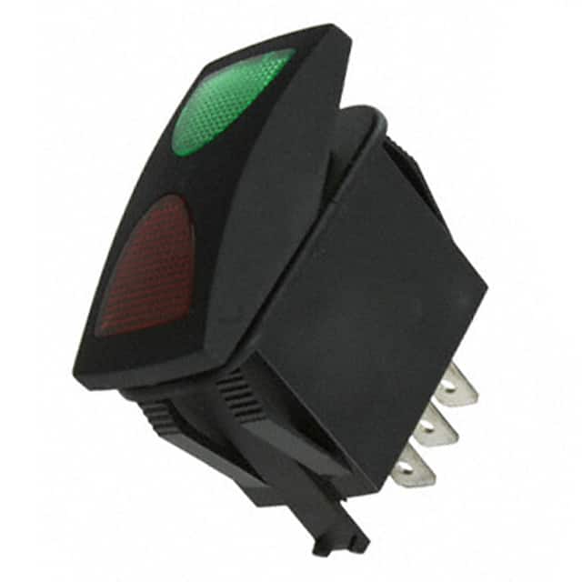 GRB292C301BBRG1 SWITCH ROCKER SPDT 21A 14V