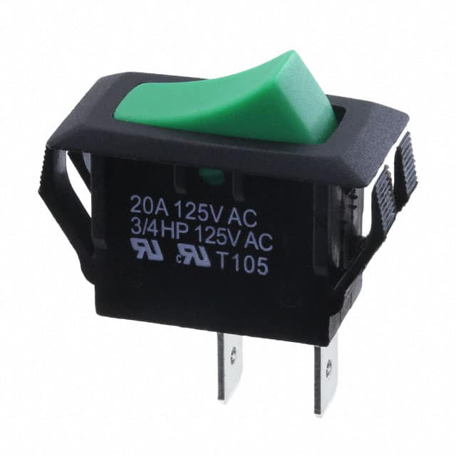 RSC141D1800 SWITCH ROCKER SPST 20A 125V