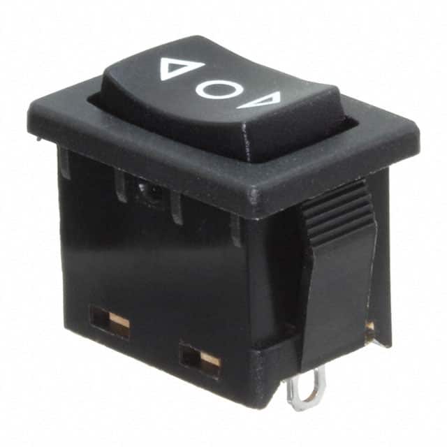 R1966IBLKBLKHS SWITCH ROCKER SPDT 15A 125V